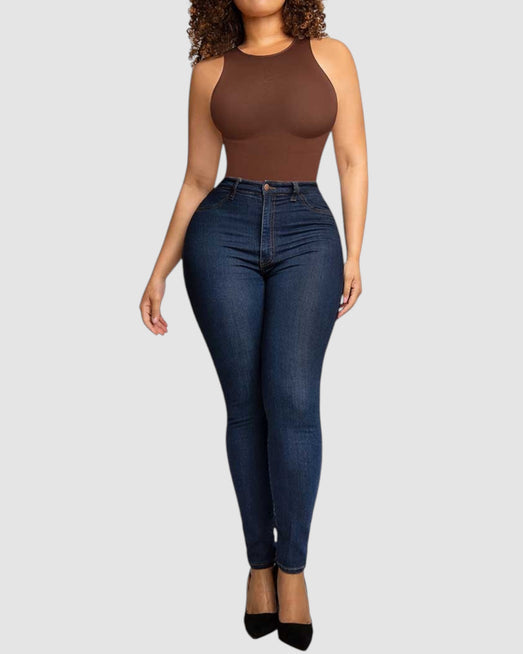 Formé Contour Crew Thong Bodysuit